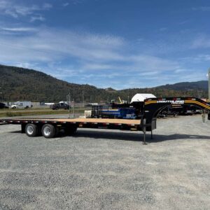 2027 Southland 32ft Gooseneck Equipment Trailer – 12ft Hydraulic Dovetail, 37,990 GVWR