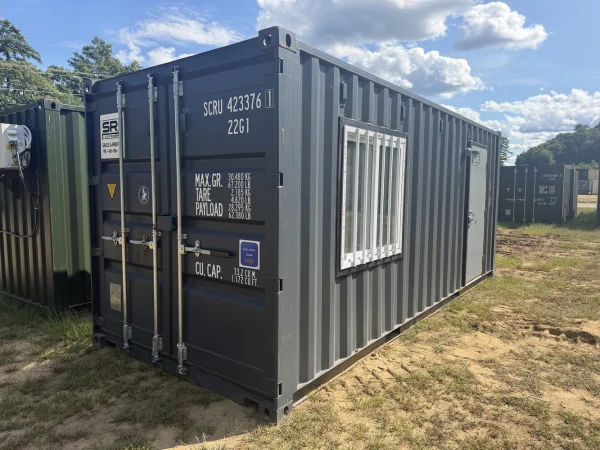 20ft One-Trip Office Container (Blue)