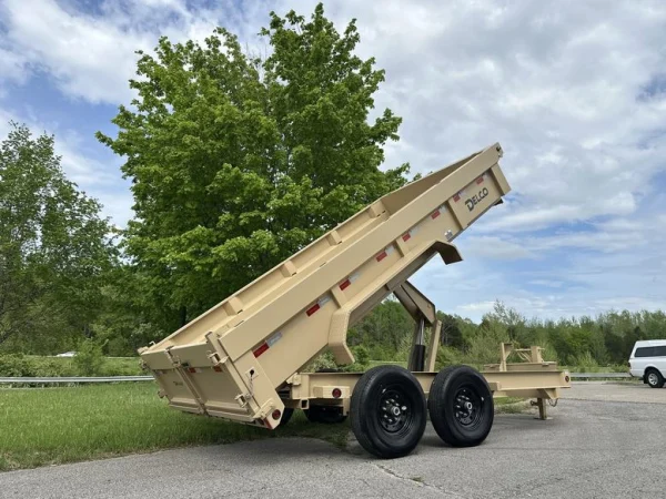 2024 Delco 7x14 14K Low Profile Dump Trailer