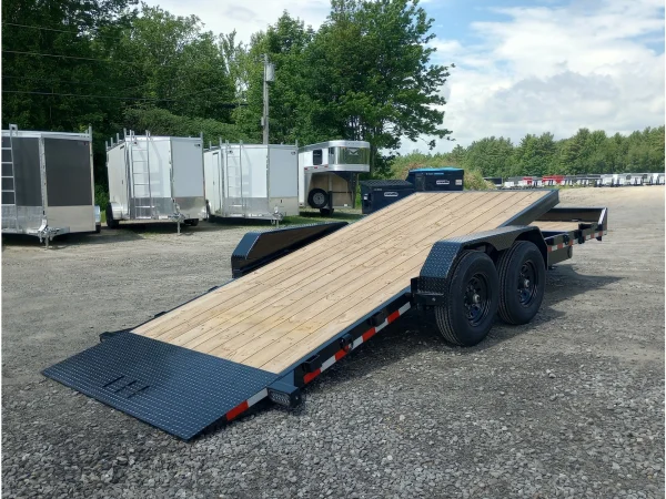 2026 Rice 7x20 14K Partial Tilt Equipment Trailer